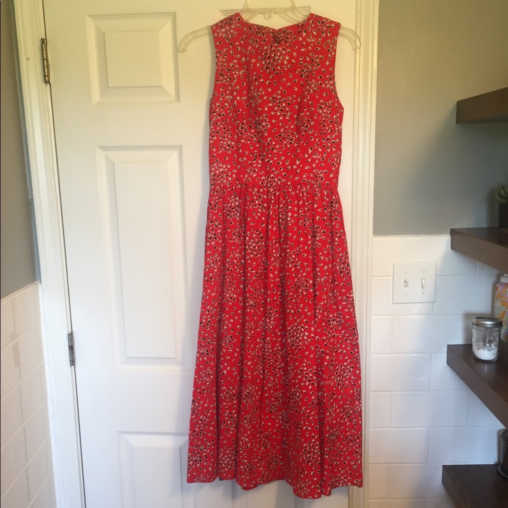 Vintage midi dress Lanz Originals